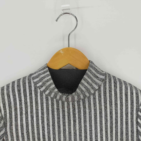 ザラ ZARA S/Sタートルネックシアーニットトップ レディース S