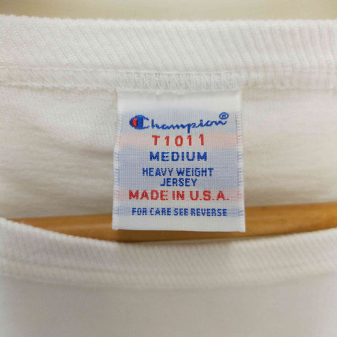 チャンピオン Champion USA製 T1011 無地 ポケットTシャツ メンズ JPN:M