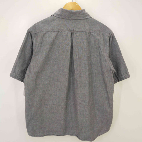ダントン DANTON LINEN CLOTH PULLOVER S/S SHIRTS メンズ 42