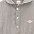 ダントン DANTON LINEN CLOTH PULLOVER S/S SHIRTS メンズ 42