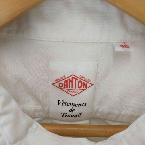 ダントン DANTON ROUND COLLAR P.O SHIRTS/S メンズ 42