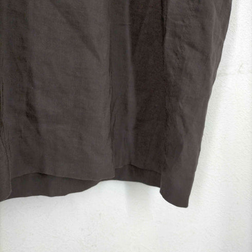 トゥモローランドコレクション TOMORROWLAND collection 21SS レーヨン混S/S ギャザーワンピース レディース JPN:34
