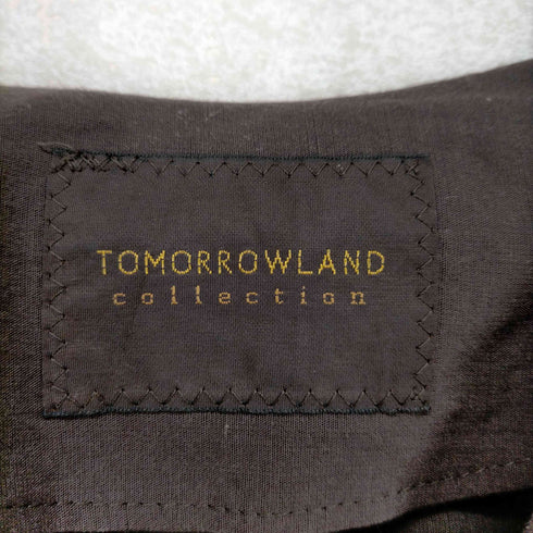 トゥモローランドコレクション TOMORROWLAND collection 21SS レーヨン混S/S ギャザーワンピース レディース JPN:34
