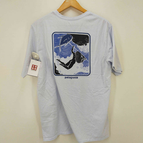 パタゴニア patagonia RESPONSIBILI-TEE バックプリントTシャツ メンズ M