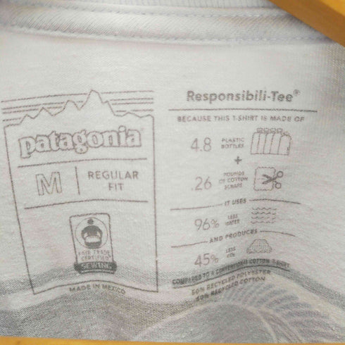 パタゴニア patagonia RESPONSIBILI-TEE バックプリントTシャツ メンズ M