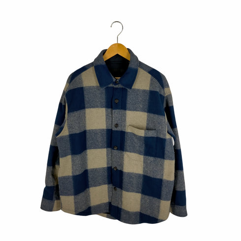 ユニクロ UNIQLO チェック柄シャツジャケット メンズ JPN:XL