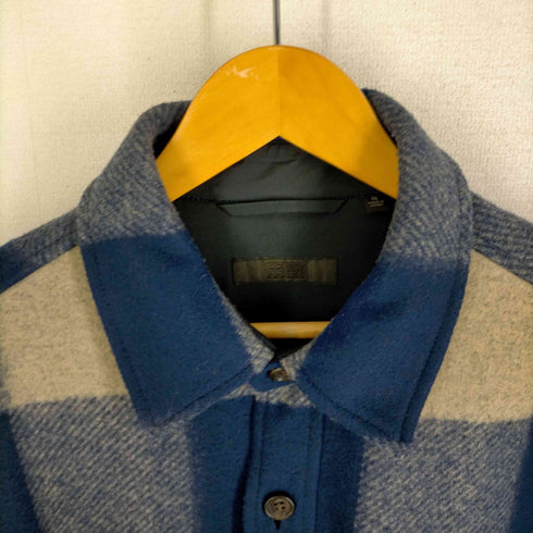 ユニクロ UNIQLO チェック柄シャツジャケット メンズ JPN:XL