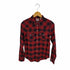 リーバイス Levis CLASSIC FIT チェック柄ウエスタンシャツ レディース JPN:S