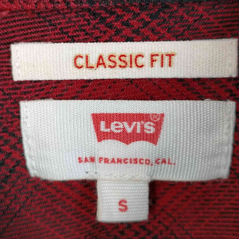 リーバイス Levis CLASSIC FIT チェック柄ウエスタンシャツ レディース JPN:S