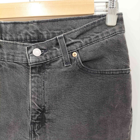 リーバイス Levis 517 ボタン裏554 ブラックデニム フレアデニムパンツ メンズ JPN:M