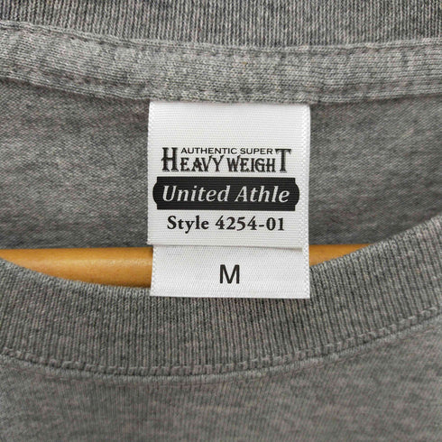 ユナイテッドアスレ UNITED ATHLE ヘヴィーウエイトサイドパネル半袖Tシャツ メンズ import:M