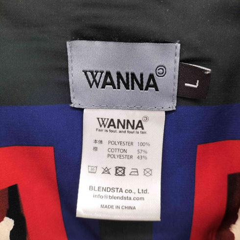フメイ WANNA STAMP SS SHIRTS 開襟シャツ メンズ import:L