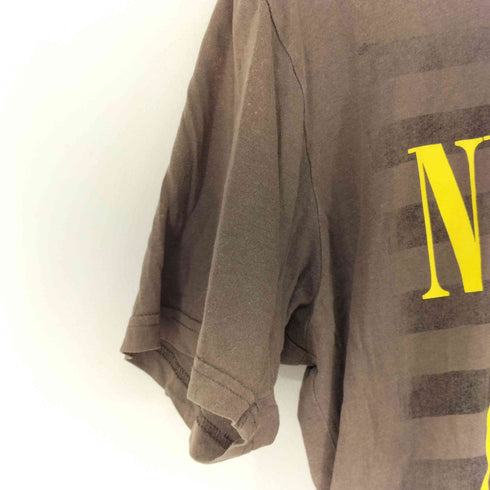 フロントプリント S/S バンドTシャツ メンズ import:L