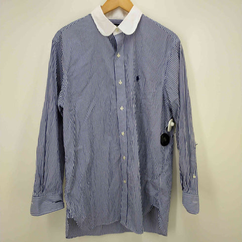 ポロラルフローレン POLO RALPH LAUREN インドネシア製 CLASSICFIT ストライプポプリンシャツ メンズ 32/33