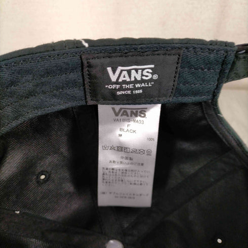 バンズ VANS ロゴ刺しゅうキャップ メンズ FREE