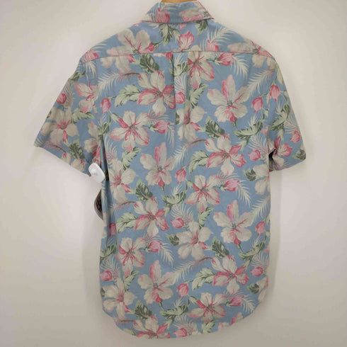 ラルフローレン RALPH LAUREN CLASSIC FIT アロハプリント半袖ボタンダウンシャツ メンズ M