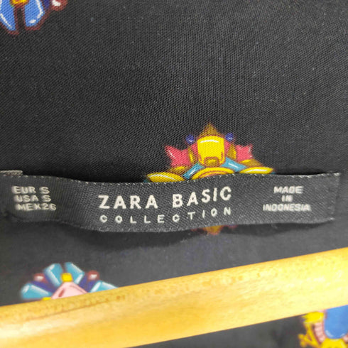 ザラ ZARA 総柄L/Sブラウス レディース JPN:S