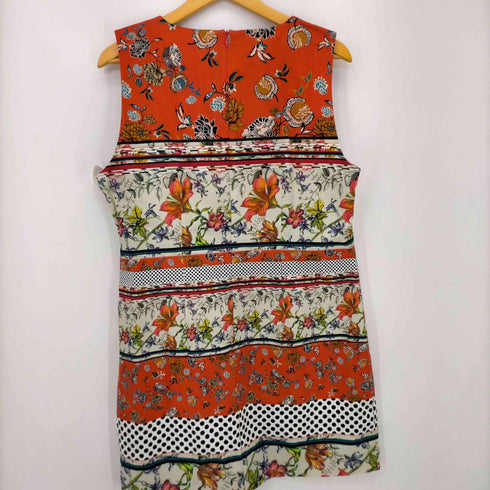 デシグアル Desigual Short Dress Woman Vest Karin 花柄ノースリーブワンピ―ス レディース EUR:46