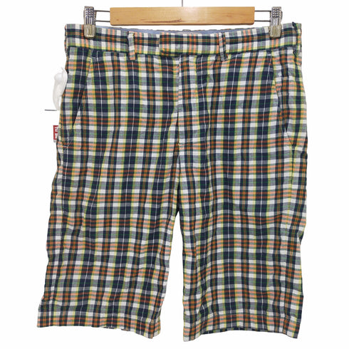 スティーブンアラン Steven Alan マルチチェック柄ハーフパンツ メンズ 30