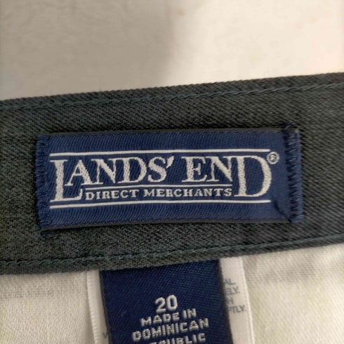 ランズエンド LANDS END 2タックスラックスパンツ メンズ 20