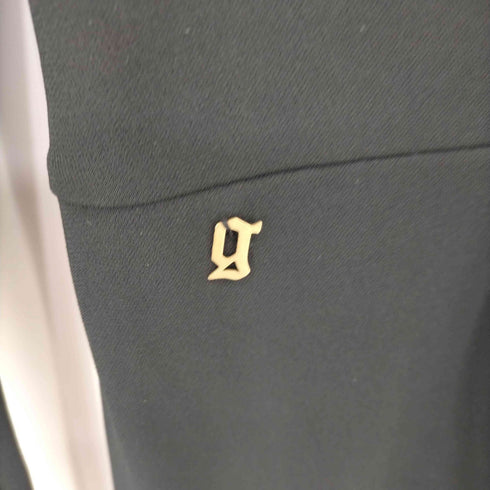 ジョンガリアーノ JOHN GALLIANO MADE IN ITALY ウエストデザインポリVネックワンピ―ス レディース 26/40