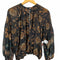 デシグアル Desigual マオカラーとパフスリーブのレディースオーバーサイズブラウス レディース import:L