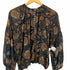 デシグアル Desigual マオカラーとパフスリーブのレディースオーバーサイズブラウス レディース import:L