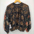 デシグアル Desigual マオカラーとパフスリーブのレディースオーバーサイズブラウス レディース import:L