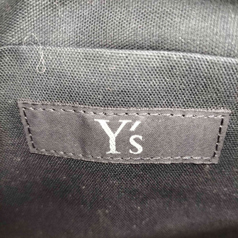 ワイズ Y’s WOOL GABARDINE PANELED DRAPE BAG メンズ