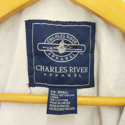チャールズリバー CHARLES RIVER ワンポイントワッペン アノラックパーカー メンズ S