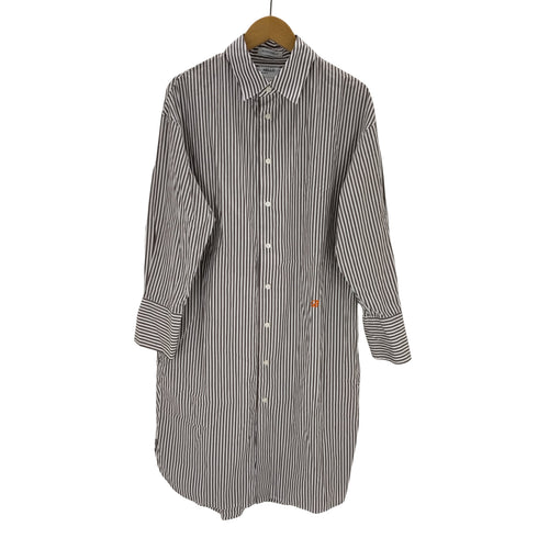 マディソンブルー MADISONBLUE OVERSIZED SPLIT TUCK OP B.STRIPE レディース S