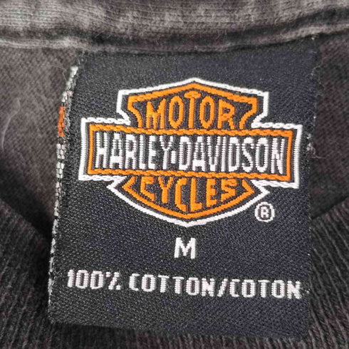 ハーレーダビッドソン HARLEY-DAVIDSON 両面プリント クルーネック カットソー メンズ JPN:M