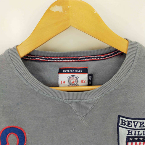 ビバリーヒルズポロクラブ BEVERLY HILLS POLO CLUB ナンバリングクルーネックトレーナー メンズ XXL