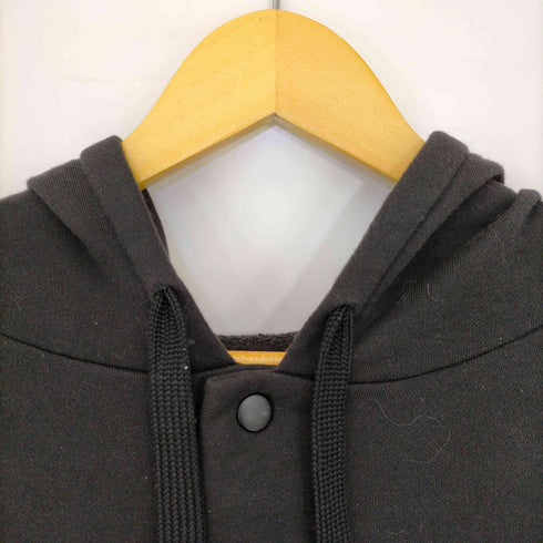 プーマ PUMA 00s ロゴ刺繍 切替スナップボタンフーディ メンズ import:XL