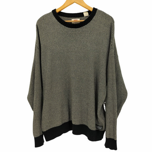 リーバイス Levis RELAXED シェブロンボーダー コットン ニット メンズ JPN:L