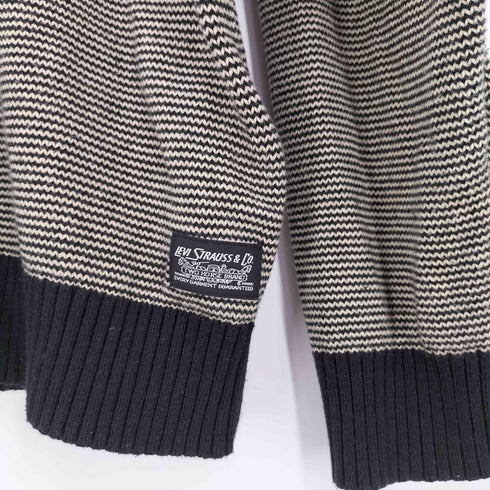 リーバイス Levis RELAXED シェブロンボーダー コットン ニット メンズ JPN:L