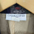 カジュアルコーナー casual corner USA製 総柄 レーヨン 1B テーラードジャケット レディース import:S