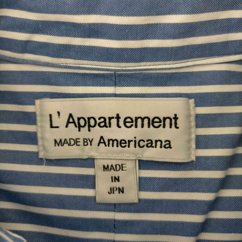 アパルトモン L’Appartement ストライプシャツワンピース レディース