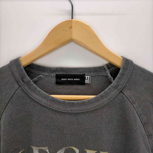 グッドロックスピード GOOD ROCK SPEED 七分袖 ヴィンテージ加工 KECKS イーグルプリントTシャツ レディース FREE