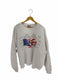 ヘインズ Hanes 90S UNITED STATES 国旗 サインプリントクルーネックスウェット メンズ