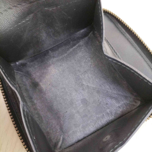 コムデギャルソン COMME des GARCONS ラウンドジップ レザー二つ折り財布 メンズ