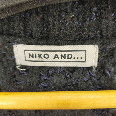 ニコアンド Niko and... アクリル混ニットカーディガン レディース FREE