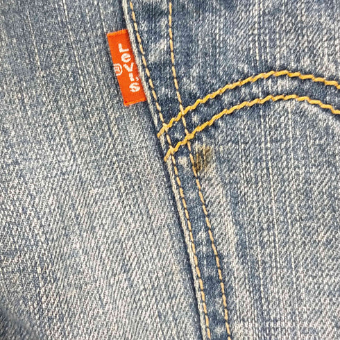リーバイス Levis 別注 violet label ルーズストレートジーンズ レディース