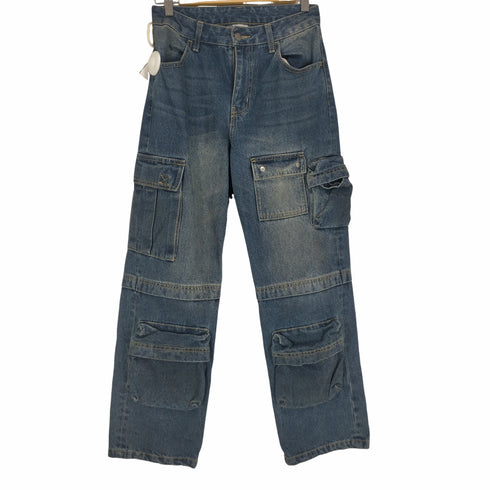 エックスガール X-girl 23AW POCKET DENIM PANTS メンズ JPN:S