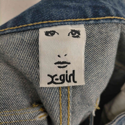 エックスガール X-girl 23AW POCKET DENIM PANTS メンズ JPN:S