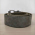 ステューシー Stussy NUBUCK LETHER BELT increase the peace メンズ L/XL