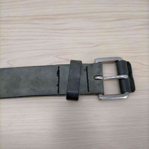 ステューシー Stussy NUBUCK LETHER BELT increase the peace メンズ L/XL