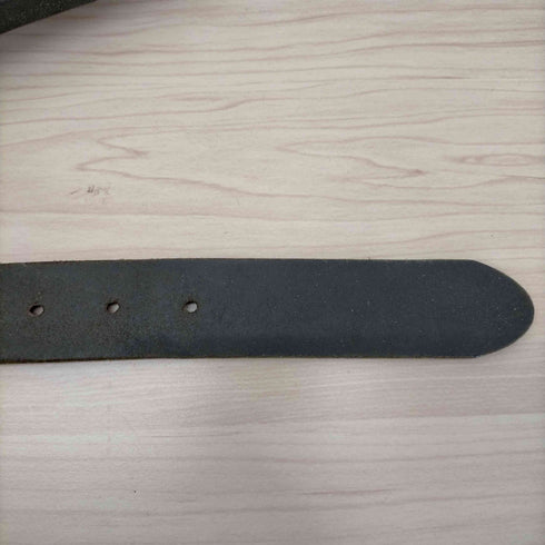 ステューシー Stussy NUBUCK LETHER BELT increase the peace メンズ L/XL