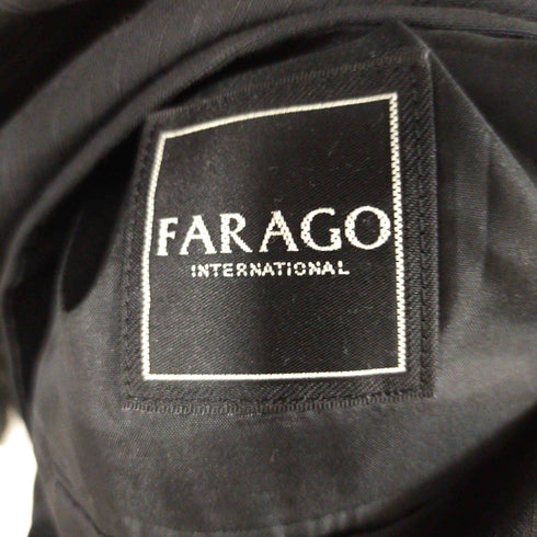 FARAGO ストライプ2Bテーラードジャケットセットアップ メンズ BB4