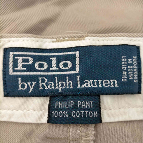 ポロバイラルフローレン Polo by RALPH LAUREN PHILIP PANT ノータックチノパン メンズ US:32-33